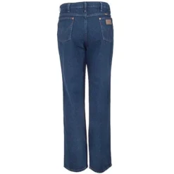 Wrangler Jeans: Men's Dark Stone 0936 DSD Cowboy Cut Slim Fit Denim Jeans -Eagle Shop 936dsd wranglerb 01