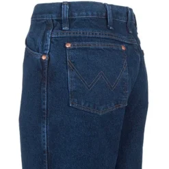 Wrangler Jeans: Men's Dark Stone 0936 DSD Cowboy Cut Slim Fit Denim Jeans -Eagle Shop 936dsd wranglerl 01
