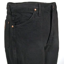 Wrangler Jeans: Men's Black Chocolate 0936 KCL Cowboy Cut Slim Fit Jeans
