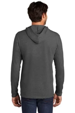 District Sweatshirts: Men's DT571 WC Washed Coal Featherweight French Terry Hoodie 7 District Sweatshirts: Men's DT571 WC Washed Coal Featherweight French Terry Hoodie -Eagle Shop 9747 washedcoal 2 dt571washedcoalmodelback 337w