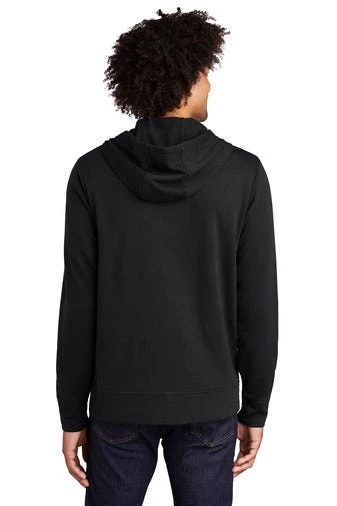 NEW ERA Sport-Tek Jackets: Men's ST293 BTS Black Triad Solid PosiCharge Tri-Blend Wicking Fleece Full-Zip Hooded Jacket 3 NEW ERA Sport-Tek Jackets: Men's ST293 BTS Black Triad Solid PosiCharge Tri-Blend Wicking Fleece Full-Zip Hooded Jacket - Image 3