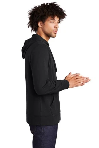 NEW ERA Sport-Tek Jackets: Men's ST293 BTS Black Triad Solid PosiCharge Tri-Blend Wicking Fleece Full-Zip Hooded Jacket 2 NEW ERA Sport-Tek Jackets: Men's ST293 BTS Black Triad Solid PosiCharge Tri-Blend Wicking Fleece Full-Zip Hooded Jacket - Image 2