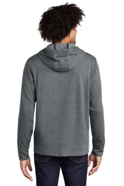Sport-Tek Jackets: Men's ST293 DGH Dark Grey Heather PosiCharge Tri-Blend Wicking Fleece Full-Zip Hooded Jacket 5 Sport-Tek Jackets: Men's ST293 DGH Dark Grey Heather PosiCharge Tri-Blend Wicking Fleece Full-Zip Hooded Jacket -Eagle Shop 9760 darkgreyhthr 2 st293darkgreyhthrmodelback 337w