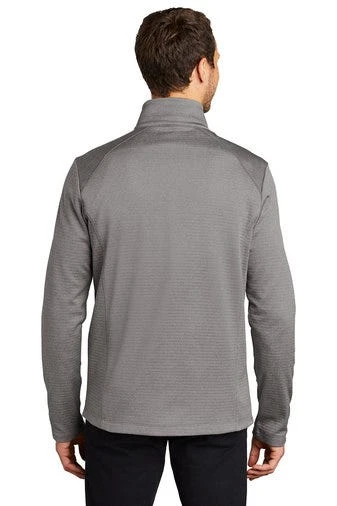 Port Authority Sweatshirts: Men's F248 GGH Gusty Grey Heather Diamond 1/4 Zip Pull Over 3 Port Authority Sweatshirts: Men's F248 GGH Gusty Grey Heather Diamond 1/4 Zip Pull Over - Image 3
