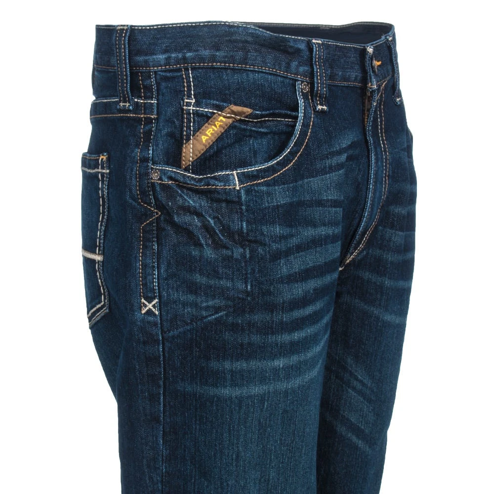 Ariat Rebar Jeans: Men's 10016220 Bodie Rebar M4 Lowrise Boot Cut Jeans 1 Ariat Rebar Jeans: Men's 10016220 Bodie Rebar M4 Lowrise Boot Cut Jeans