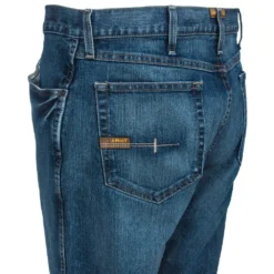 Ariat Rebar Jeans: Men's 10016221 Carabine M4 Boot Cut Lowrise Jeans -Eagle Shop ariat 10016221 l 01