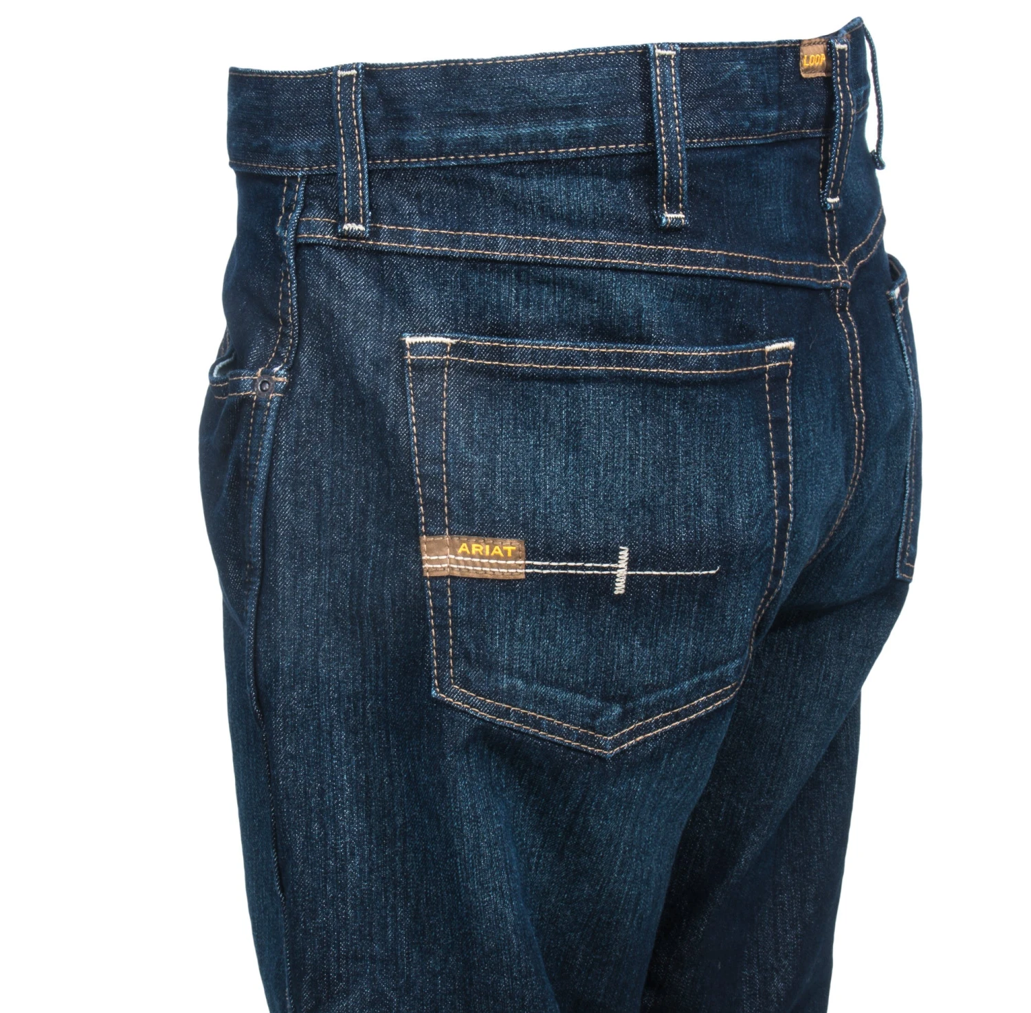 Ariat Rebar Jeans: Men's 10016223 Blackstone M5 Straight Leg Jeans 3 Ariat Rebar Jeans: Men's 10016223 Blackstone M5 Straight Leg Jeans - Image 3