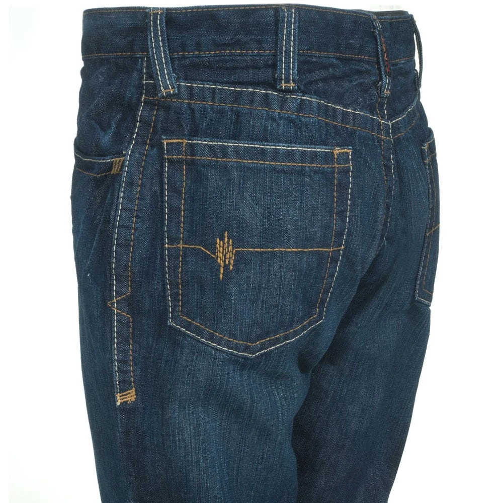 Ariat Jeans: Men's 10012555 Flame-Resistant Low Rise Shale M4 Boot Cut Jeans 3 Ariat Jeans: Men's 10012555 Flame-Resistant Low Rise Shale M4 Boot Cut Jeans - Image 3
