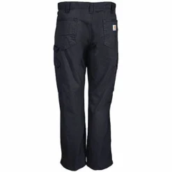 Carhartt Pants: Men's B342 BLK Black Ripstop Cotton Cargo Work Pants 7 Carhartt Pants: Men's B342 BLK Black Ripstop Cotton Cargo Work Pants -Eagle Shop b342blk carharttb 01