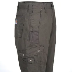 Carhartt Pants: Men's B342 DFE Brown Ripstop Cotton Work Pants 7 Carhartt Pants: Men's B342 DFE Brown Ripstop Cotton Work Pants -Eagle Shop b342dfe carharttr 01 1