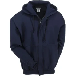 Bulwark Sweatshirts: Men's SEH4 NV Navy Flame-Resistant Hooded Zip-Up Sweatshirt 8 Bulwark Sweatshirts: Men's SEH4 NV Navy Flame-Resistant Hooded Zip-Up Sweatshirt -Eagle Shop bulwark seh4nv2 f 01