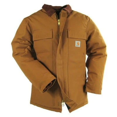 Carhartt Coats: Men's C003 BRN Brown Traditional Arctic Duck Coat 1 Carhartt Coats: Men's C003 BRN Brown Traditional Arctic Duck Coat