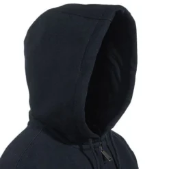 Carhartt Sweatshirts: Men's Black 100614 001 Zip Front Rain Defender Hooded Sweatshirt 8 Carhartt Sweatshirts: Men's Black 100614 001 Zip Front Rain Defender Hooded Sweatshirt -Eagle Shop carhartt 100614 001 bk h 01