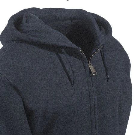 Carhartt Sweatshirts: Men's Water Resistant 100614 026 Grey Paxton Hooded Zip Sweatshirt 2 Carhartt Sweatshirts: Men's Water Resistant 100614 026 Grey Paxton Hooded Zip Sweatshirt - Image 2