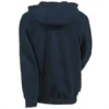 Carhartt Sweatshirts: Men's Navy Blue Water Repellent 100614 472 Zip Sweatshirt