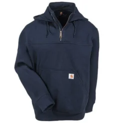 Carhartt Sweatshirts: Men's 100617 472 Rain Defender Paxton Hooded Sweatshirt 7 Carhartt Sweatshirts: Men's 100617 472 Rain Defender Paxton Hooded Sweatshirt -Eagle Shop carhartt 100617 472 nvy f 01