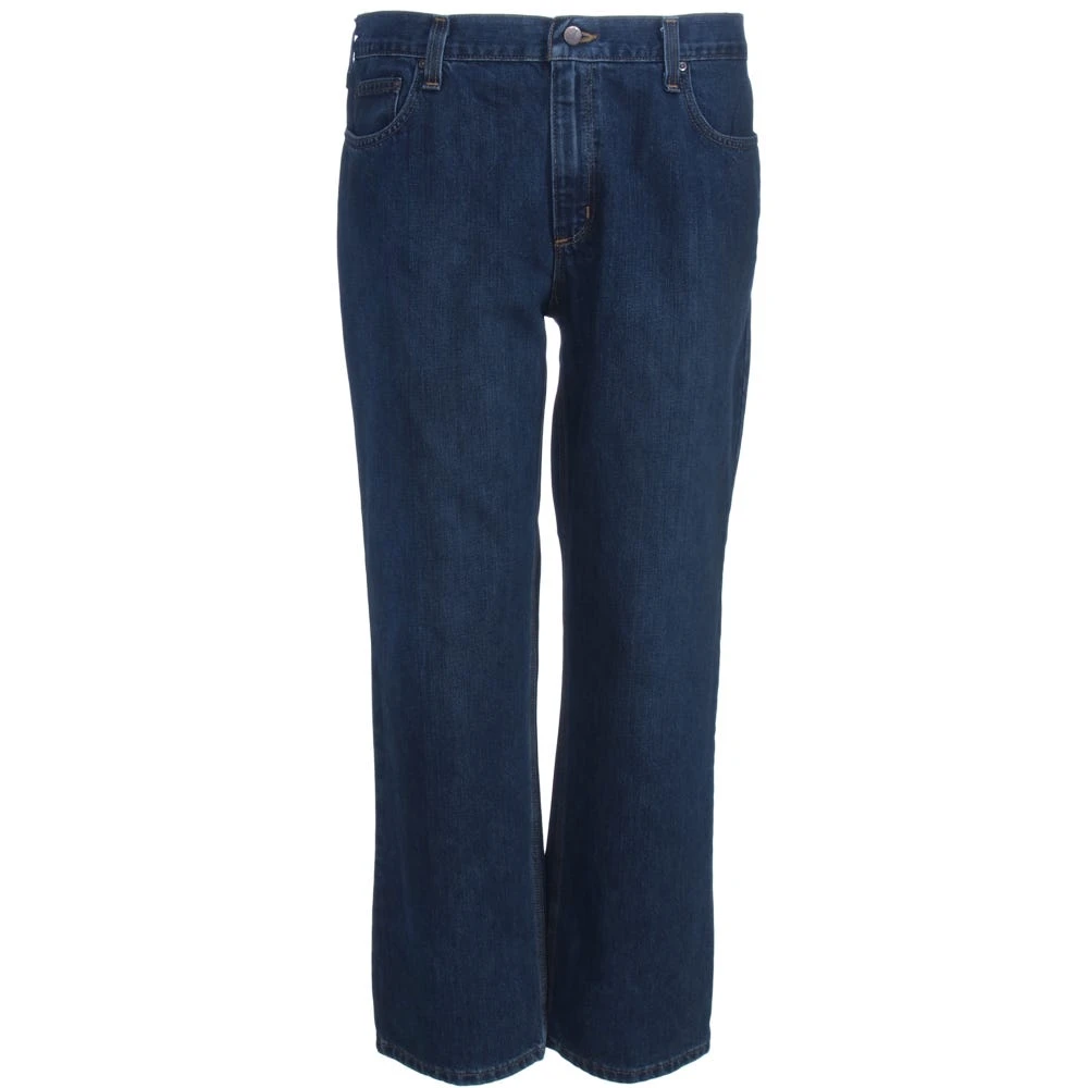 Carhartt Jeans: Men's 101483 968 Dark Blue Bedrock Relaxed Fit Holter Jeans 2 Carhartt Jeans: Men's 101483 968 Dark Blue Bedrock Relaxed Fit Holter Jeans - Image 2