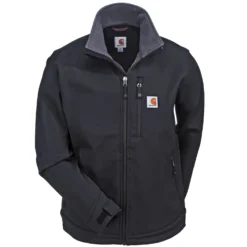 Carhartt Jackets: Crowley Men's 102199 001 Black Full Zip Jacket 6 Carhartt Jackets: Crowley Men's 102199 001 Black Full Zip Jacket -Eagle Shop carhartt 102199 001 f 01 1