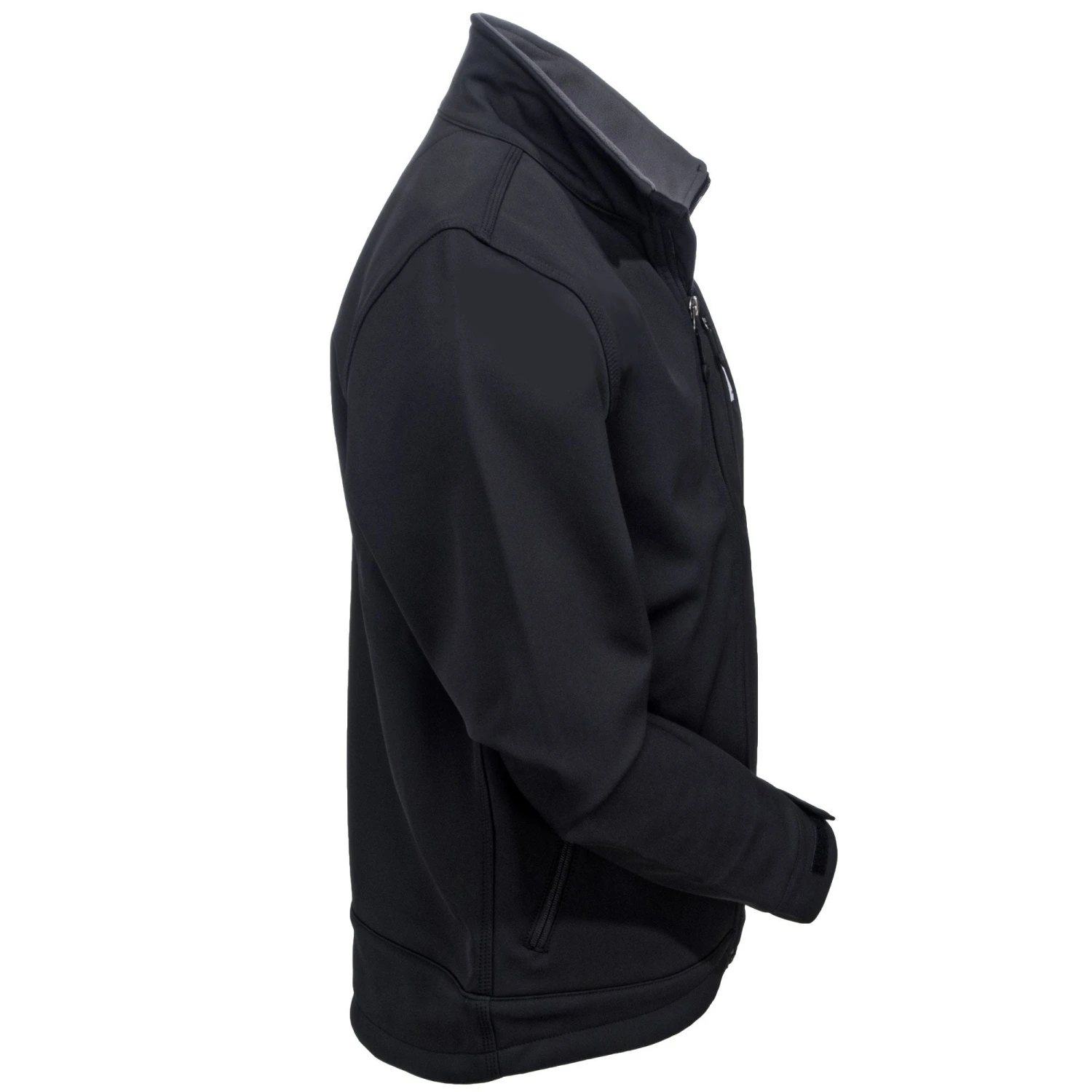 Carhartt Jackets: Crowley Men's 102199 001 Black Full Zip Jacket 4 Carhartt Jackets: Crowley Men's 102199 001 Black Full Zip Jacket - Image 4