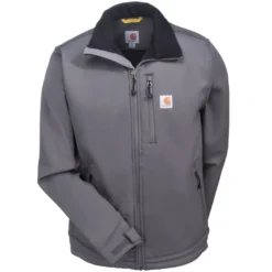 Carhartt Jackets: Men's Crowley 102199 022 Water-Repellent Charcoal Grey Jacket 6 Carhartt Jackets: Men's Crowley 102199 022 Water-Repellent Charcoal Grey Jacket -Eagle Shop carhartt 102199 022 f 01
