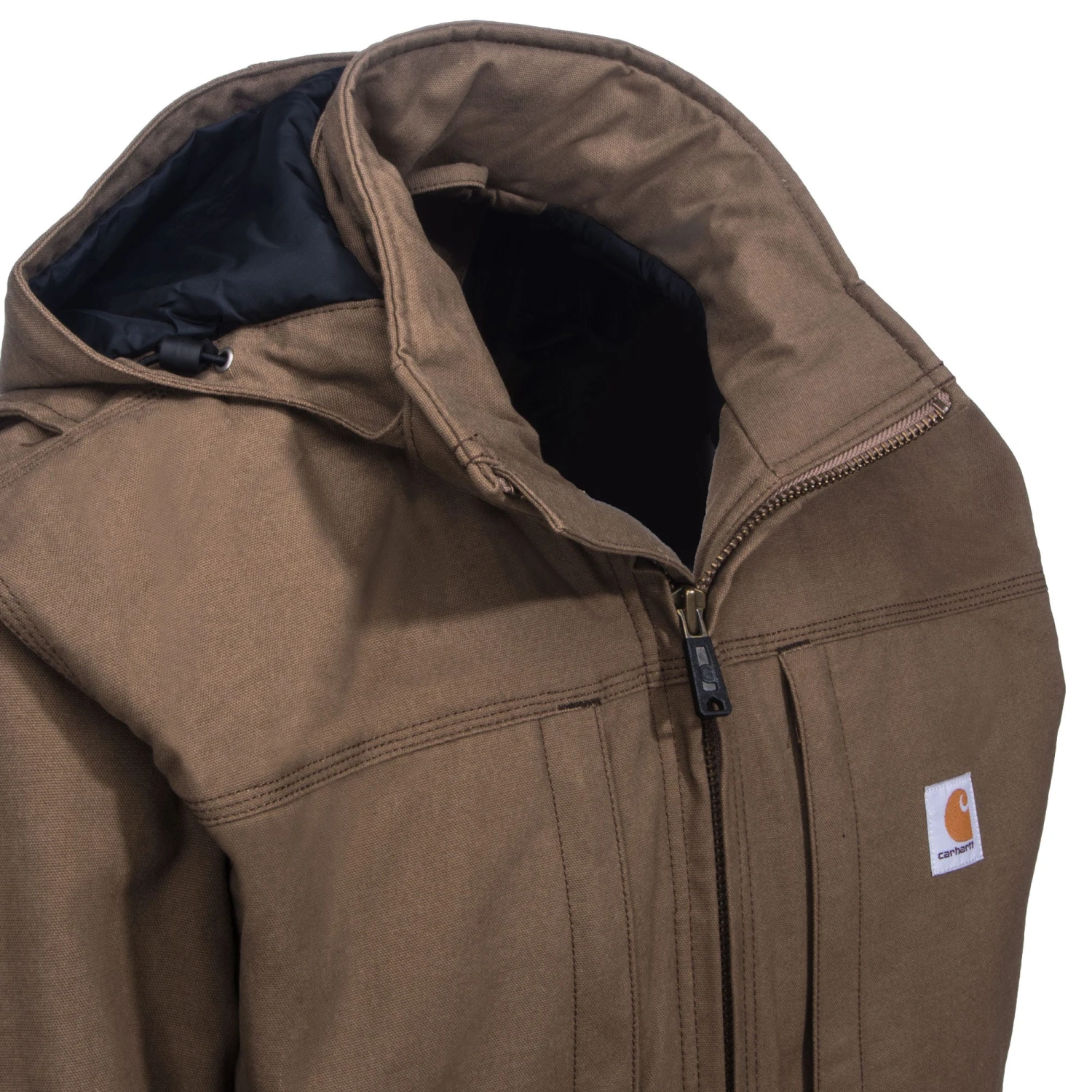 Carhartt Jackets: Men's Full Swing Cryder 102207 908 Brown Winter Jacket 2 Carhartt Jackets: Men's Full Swing Cryder 102207 908 Brown Winter Jacket - Image 2
