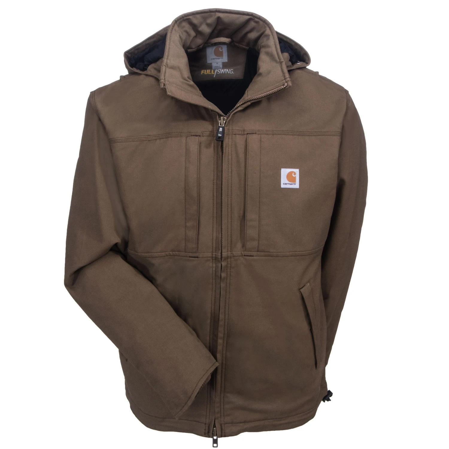 Carhartt Jackets: Men's Full Swing Cryder 102207 908 Brown Winter Jacket 3 Carhartt Jackets: Men's Full Swing Cryder 102207 908 Brown Winter Jacket - Image 3