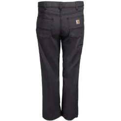 Carhartt Pants: Men's 102517 039 Gravel Grey Rugged Flex Rigby Five-Pocket Canvas Work Pants 7 Carhartt Pants: Men's 102517 039 Gravel Grey Rugged Flex Rigby Five-Pocket Canvas Work Pants -Eagle Shop carhartt 102517 039 b 01
