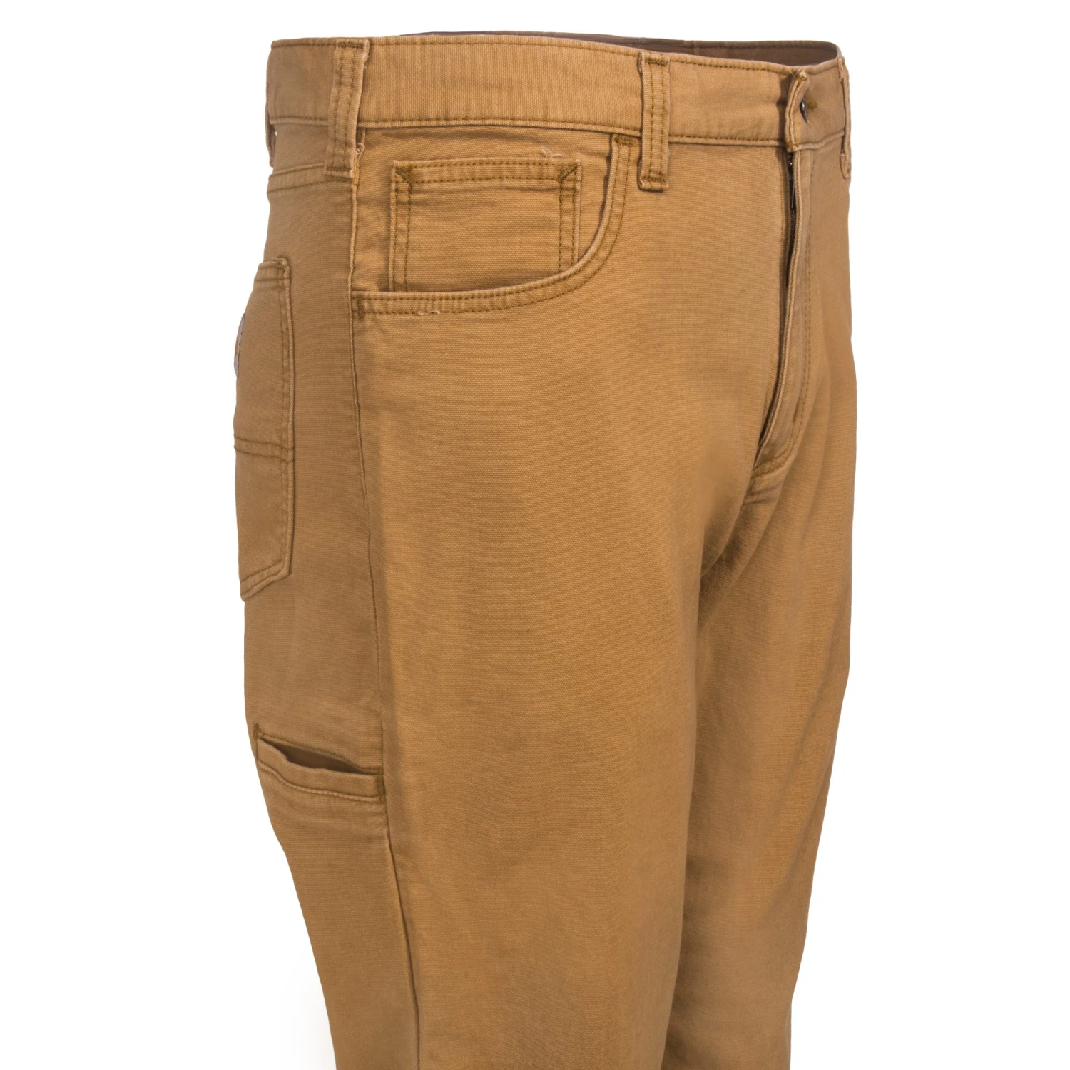 Carhartt Pants: Men's 102517 918 Brown Hickory Rigby Rugged Flex Canvas Five-Pocket Pants 4 Carhartt Pants: Men's 102517 918 Brown Hickory Rigby Rugged Flex Canvas Five-Pocket Pants - Image 4