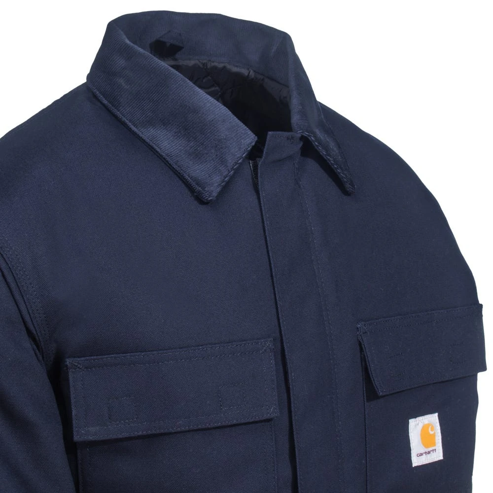 Carhartt Coats: Men's C003 DNY Navy Quilt Lined Artic Winter Coat 2 Carhartt Coats: Men's C003 DNY Navy Quilt Lined Artic Winter Coat - Image 2