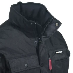 CAT Apparel Jackets: Men's Black 1313004 016 Water-Resistant Insulated Twill Jacket 7 CAT Apparel Jackets: Men's Black 1313004 016 Water-Resistant Insulated Twill Jacket -Eagle Shop cat 1313004 blk cd 01