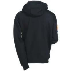 Caterpillar Sweatshirts: Men's 1910709 016 Black Hooded Trademark Banner Sweatshirt