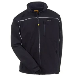 CAT Apparel Jackets: Men's Black W11440 016 Flexshell Water Resistant Jacket 6 CAT Apparel Jackets: Men's Black W11440 016 Flexshell Water Resistant Jacket -Eagle Shop cat apparel w11440 black 016 f 01