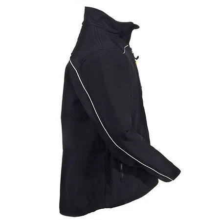 CAT Apparel Jackets: Men's Black W11440 016 Flexshell Water Resistant Jacket 4 CAT Apparel Jackets: Men's Black W11440 016 Flexshell Water Resistant Jacket - Image 4