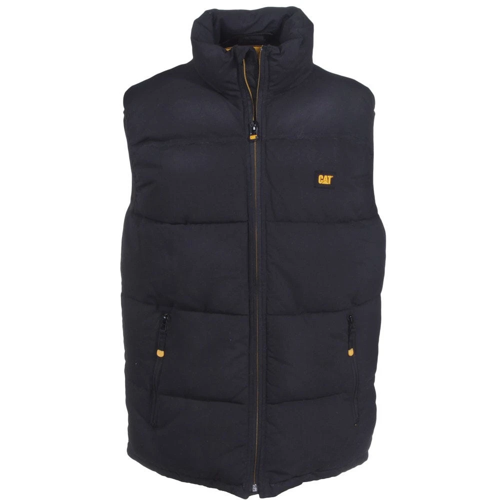 CAT Apparel Vests: Men's W12430 016 Black Arctic Zone Insualted Vest 2 CAT Apparel Vests: Men's W12430 016 Black Arctic Zone Insualted Vest - Image 2