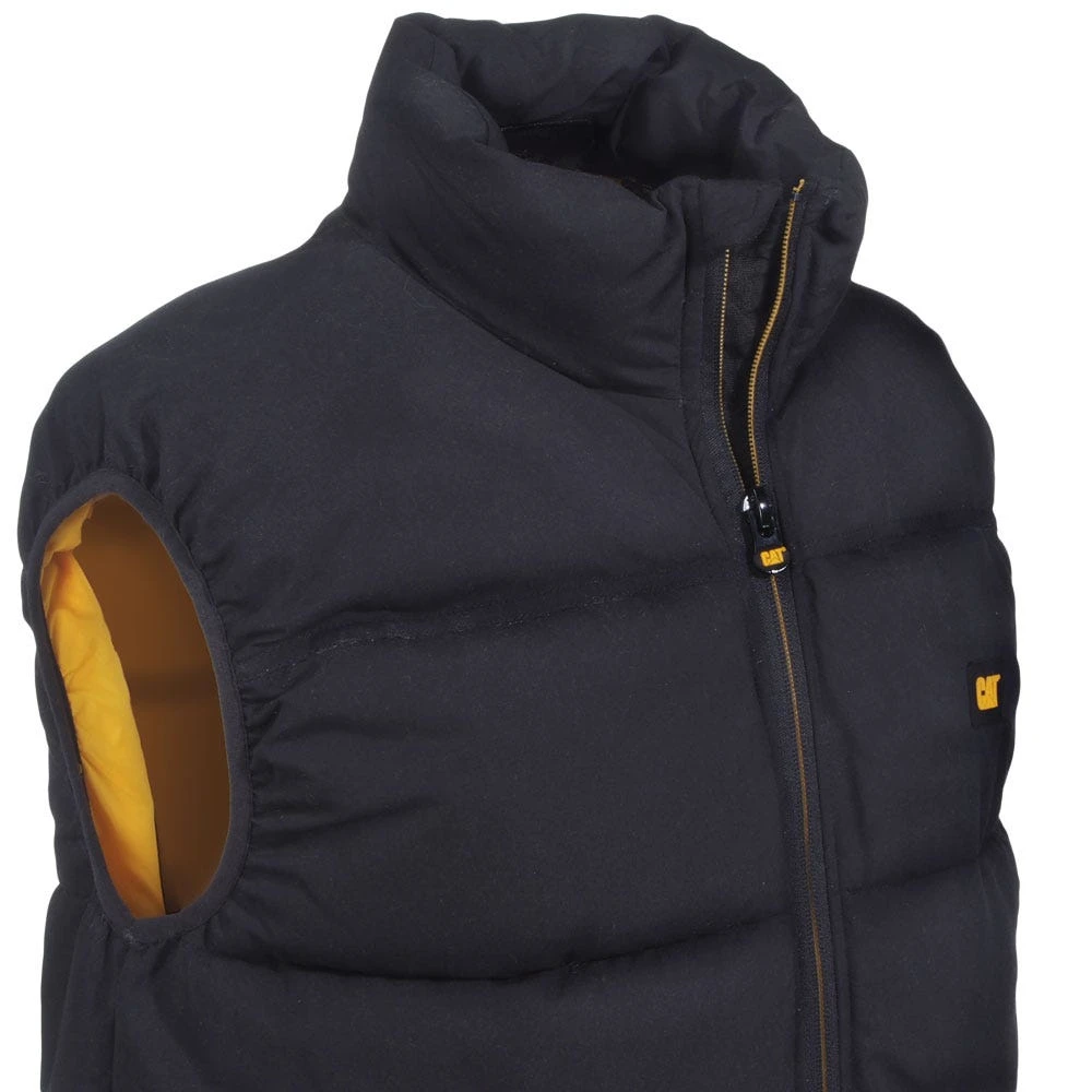 CAT Apparel Vests: Men's W12430 016 Black Arctic Zone Insualted Vest 3 CAT Apparel Vests: Men's W12430 016 Black Arctic Zone Insualted Vest - Image 3