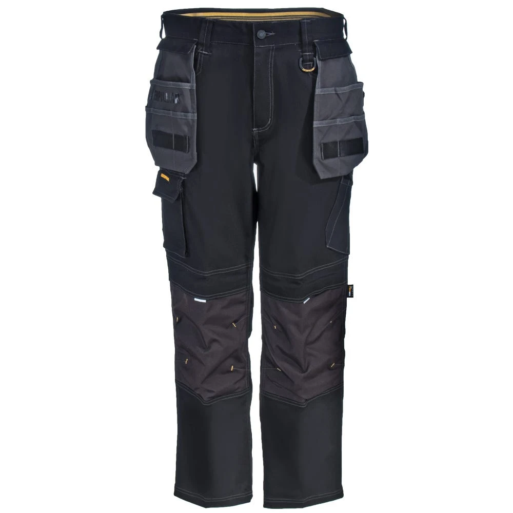 CAT Apparel Pants: Men's 1810008 10109 Water-Resistant Black/Graphite H2O Defender Pants 2 CAT Apparel Pants: Men's 1810008 10109 Water-Resistant Black/Graphite H2O Defender Pants - Image 2