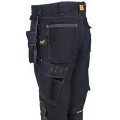 CAT Apparel Pants: Men's 1810008 10109 Water-Resistant Black/Graphite H2O Defender Pants 6 CAT Apparel Pants: Men's 1810008 10109 Water-Resistant Black/Graphite H2O Defender Pants -Eagle Shop cat1810008 blk l 01