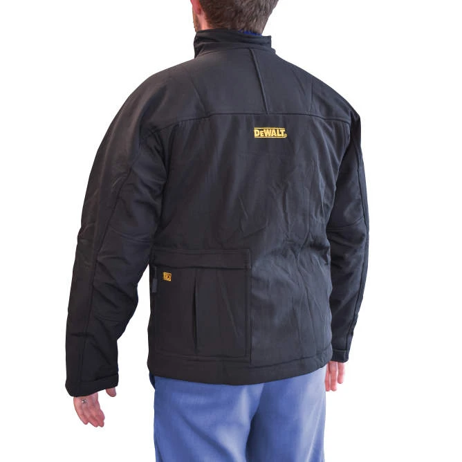 Radians Jacket: Men's DCHJ060 ABD1 Black Dewalt Unisex Soft Shell Heated Jacket 5 Radians Jacket: Men's DCHJ060 ABD1 Black Dewalt Unisex Soft Shell Heated Jacket - Image 5