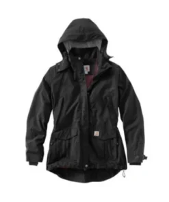 Carhartt Women's: 102382 001 Black Storm Defender Shoreline Jacket