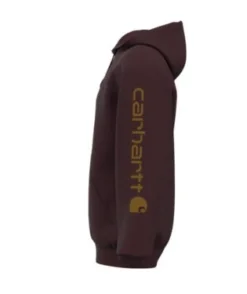 Carhartt Sweatshirts: Men's K288 PRT Port Midweight Hooded Logo Sweatshirt -Eagle Shop detail k288 prt a 2