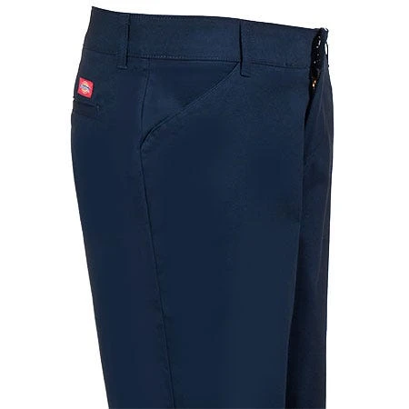 Dickies Pants: Women's FP321 DN Dark Navy Relaxed Fit Cotton Stretch Pants 1 Dickies Pants: Women's FP321 DN Dark Navy Relaxed Fit Cotton Stretch Pants