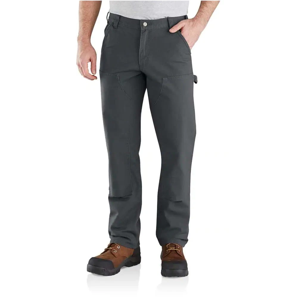 Carhartt Pants: Men's 103334 029 Shadow Rugged Flex Relaxed Fit Duck Double-Front Utility Work Pant 1 Carhartt Pants: Men's 103334 029 Shadow Rugged Flex Relaxed Fit Duck Double-Front Utility Work Pant
