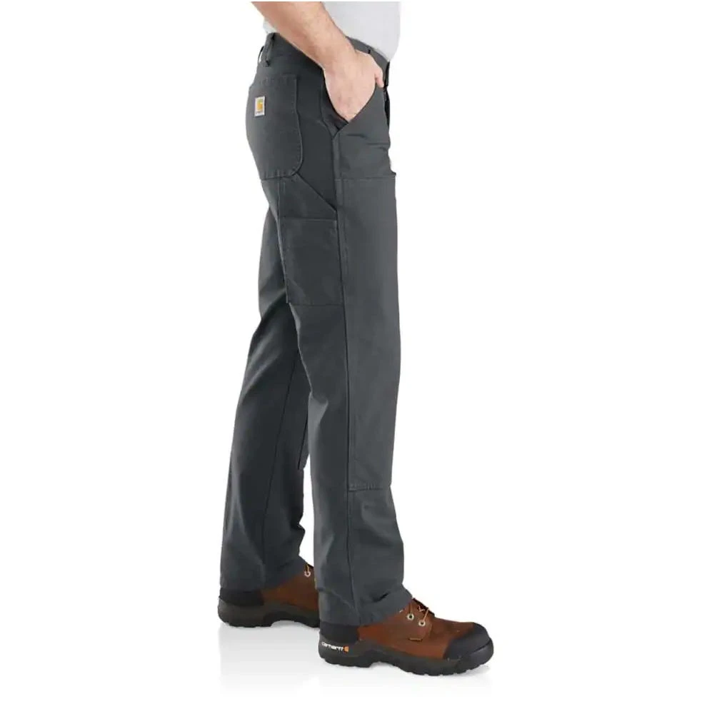 Carhartt Pants: Men's 103334 029 Shadow Rugged Flex Relaxed Fit Duck Double-Front Utility Work Pant 3 Carhartt Pants: Men's 103334 029 Shadow Rugged Flex Relaxed Fit Duck Double-Front Utility Work Pant - Image 3