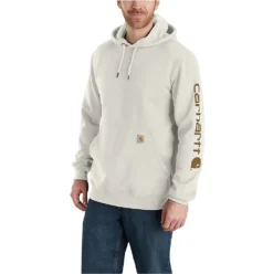 Carhartt Sweatshirts: Men's K288 W03 Malt Midweight Hooded Logo Sweatshirt