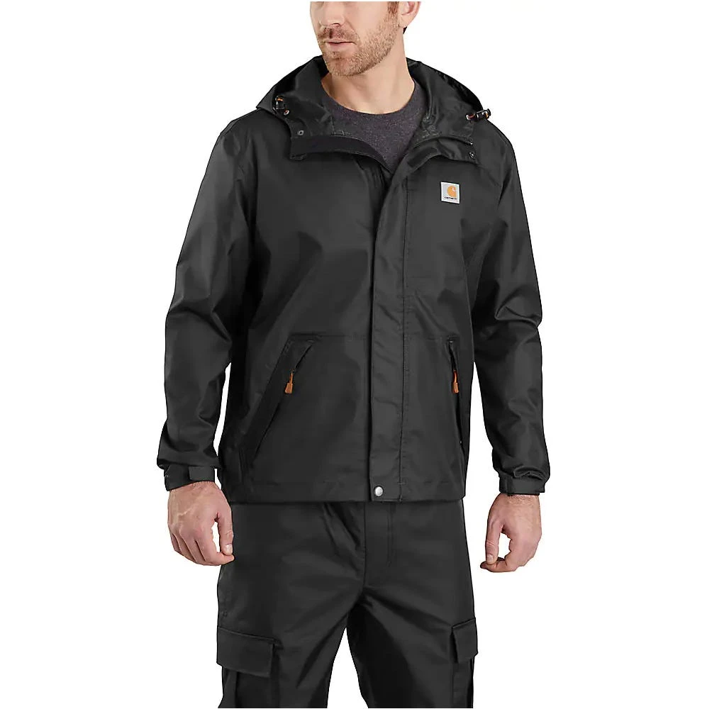 Carhartt Jackets: Men's 103510 001 Black Storm Defender Loose Fit Midweight Jacket 1 Carhartt Jackets: Men's 103510 001 Black Storm Defender Loose Fit Midweight Jacket