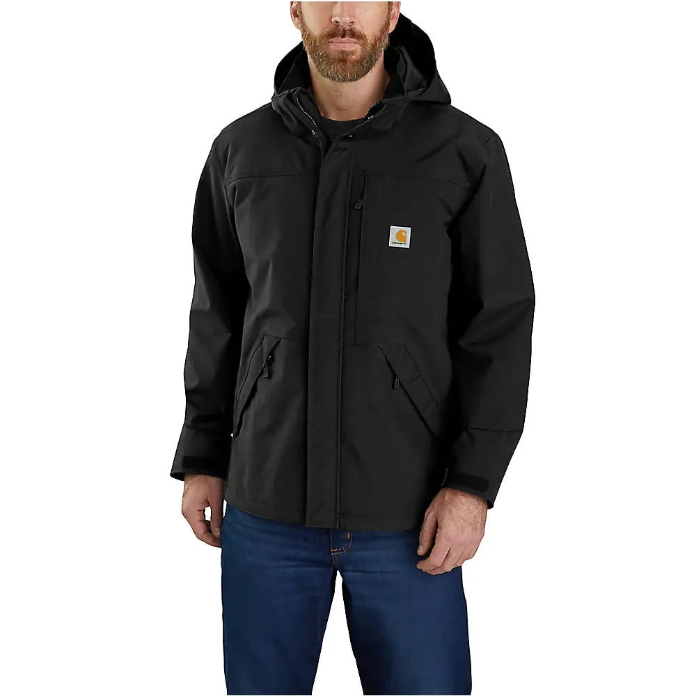 Carhartt Jackets: Men's 104670 BLK Black Storm Defender Loose Fit Heavyweight Jacket 1 Carhartt Jackets: Men's 104670 BLK Black Storm Defender Loose Fit Heavyweight Jacket