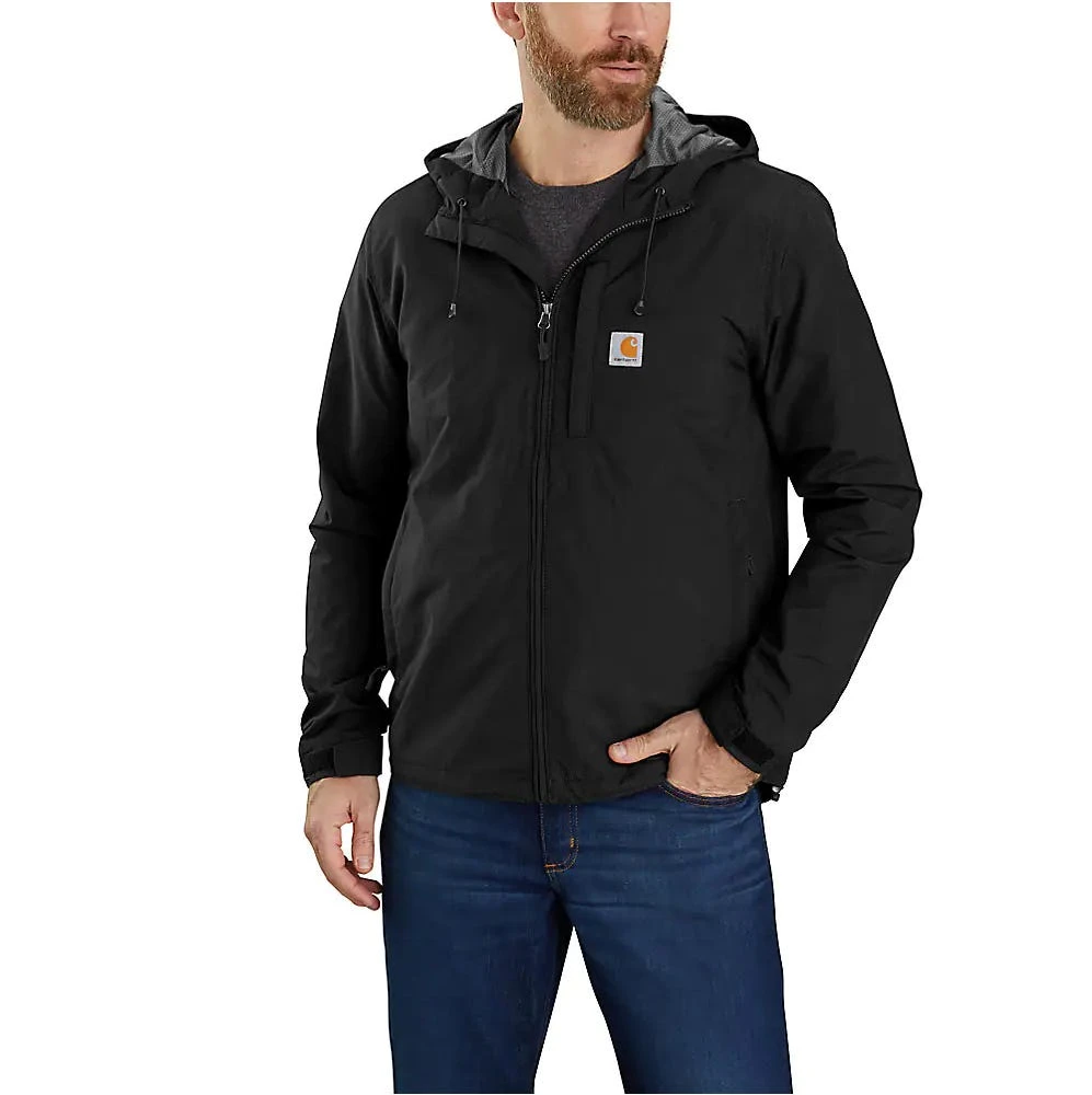 Carhartt Jacket: Men's 104671 N04 Black Rain Defender Relaxed Fit Lightweight Jacket 1 Carhartt Jacket: Men's 104671 N04 Black Rain Defender Relaxed Fit Lightweight Jacket