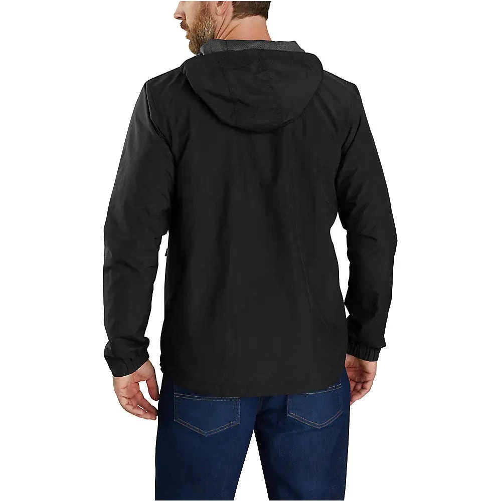 Carhartt Jacket: Men's 104671 N04 Black Rain Defender Relaxed Fit Lightweight Jacket 4 Carhartt Jacket: Men's 104671 N04 Black Rain Defender Relaxed Fit Lightweight Jacket - Image 4