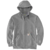 Carhartt Force Sweatshirts: Men's 104982 020 Granite Heather Flame Resistant Hooded Zip Front Sweatshirt