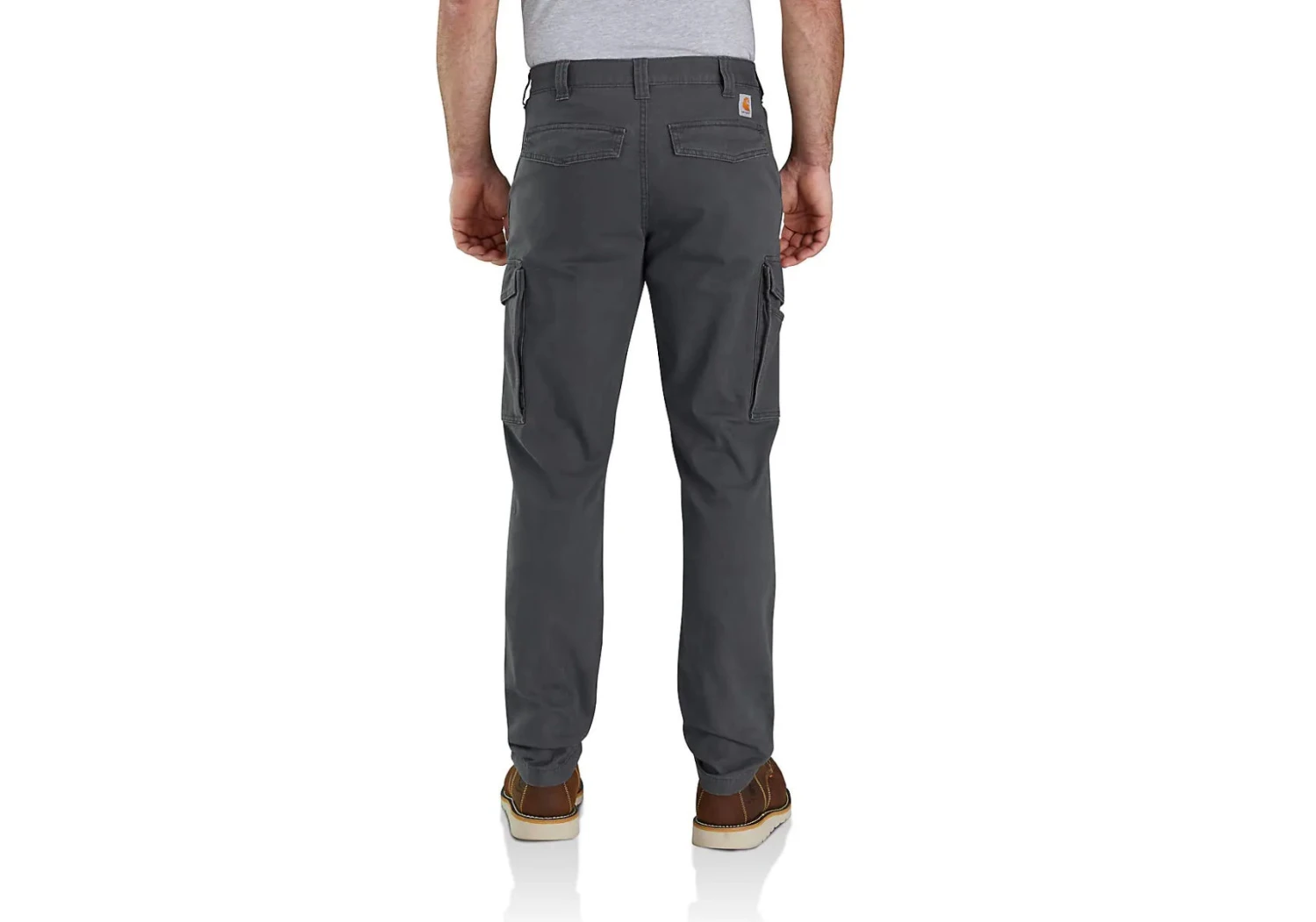 Carhartt Pants: Men's 103574 029 Rugged Flex Relaxed Fit Canvas Cargo Work Pant 4 Carhartt Pants: Men's 103574 029 Rugged Flex Relaxed Fit Canvas Cargo Work Pant - Image 4